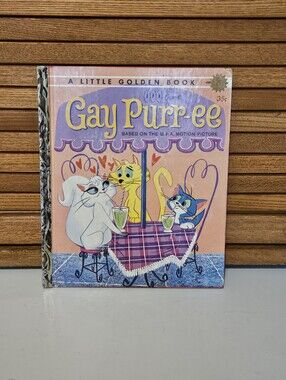 1962 Little Golden Books "Gay Purr-ee" Book